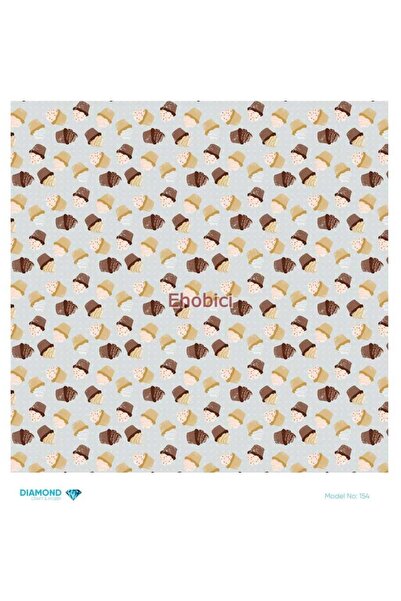 ehobici ورق ديكور نحاسي ماسي - 154 - 30x30