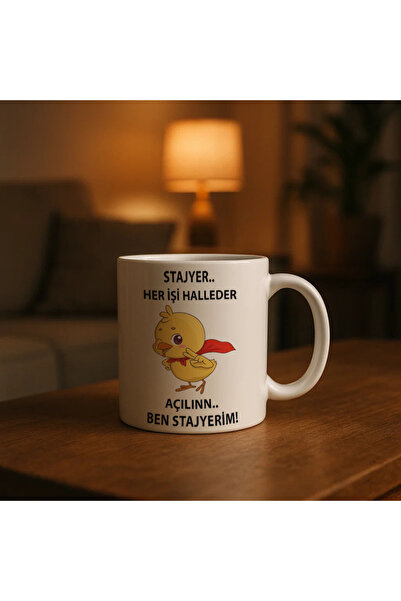 Borambalaj Intern Chick Patterned Mug