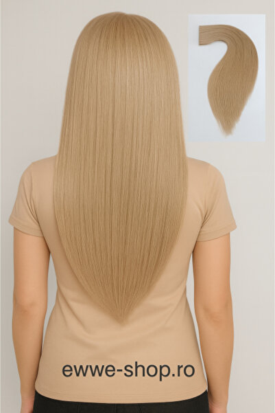 EWWE Extensii Cu Keratina Par Remy 60 Cm Blond Deschis