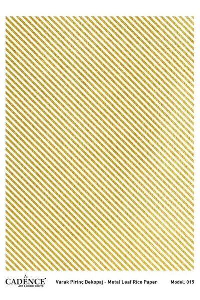 Cadence Gold Leaf Rice Decoapaj Paper - Model 15