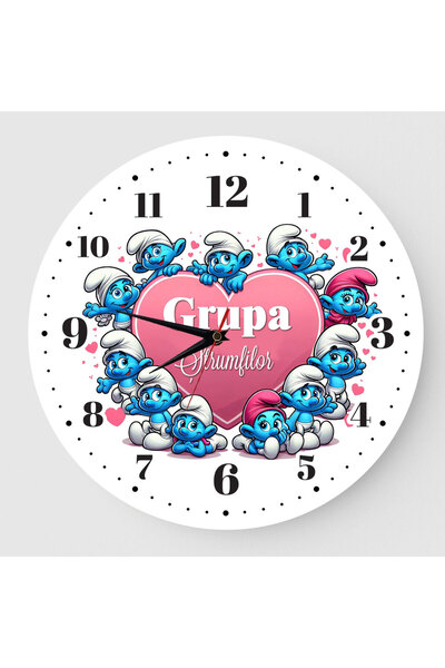 Unbranded/Generic Ceas Grupa Strumfilor – Inimioara