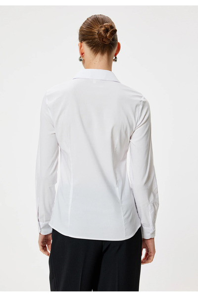 by shirts collection Stylish Elite White Shirt