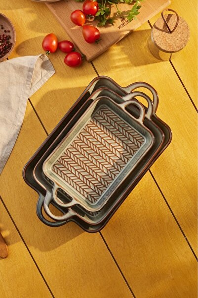 Karaca Culina Reactive Oven Dish Gray 36 cm