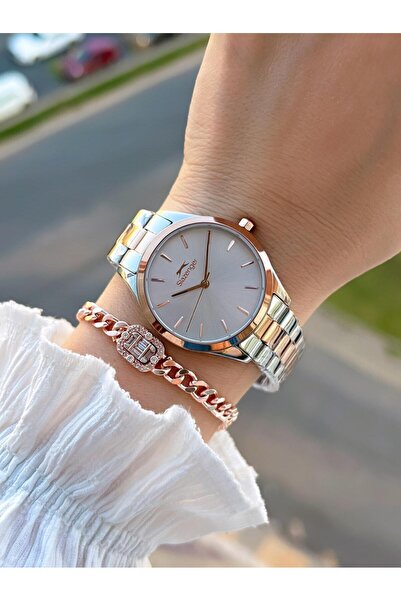 Slazenger Steel Strap 5 Atm Water Resistant 2 Years Warranty Women's Wristwatch Sl.1915.3.03