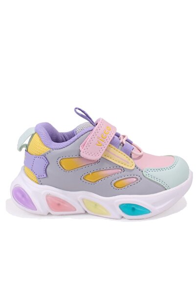 Vicco Αθλητικά παπούτσια Lamb 346P25K227 Silver Orthopedic Daily για κορίτσια