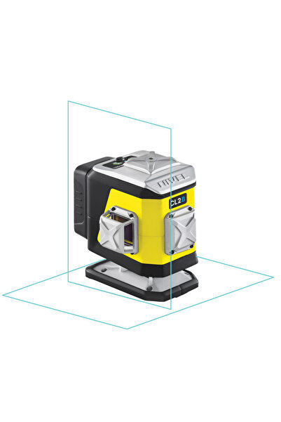 Nivel System Nivela laser cu fascicul albastru în cruce, 2 x 360°, CL2B cu Bluetooth