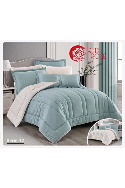 MİNG Lİ 8-piece double-sided plain bedspread