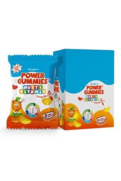 Alfa Miraderm Power Gummies Multivitamin 64 Çiğneme Jeli