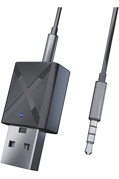 zola Bluetooth audio transmitter/receiver, USB type A input, 3.5 mm jack output, black