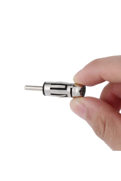 zola Adapter for car radio antenna systems, ISO DIN plug, durable, easy to use, silver