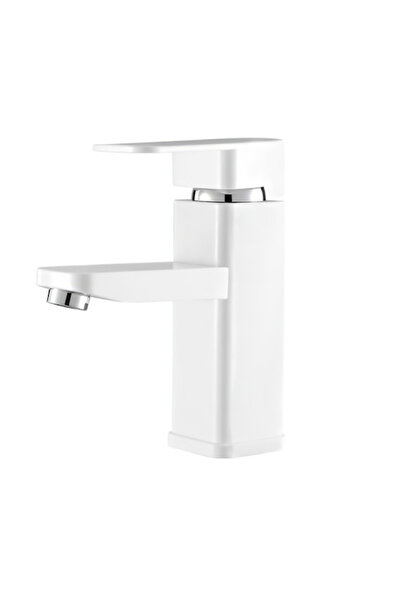 Kaplamix Baterie baie din plastic, PLAMIX Kub-001 Alb