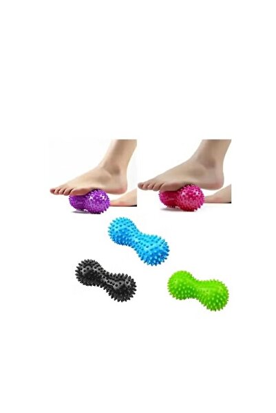 Generic Peanut massage ball and double lacrosse ball for physical therapy and...