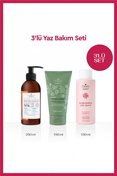 Otacı 3lü Yaz Bakım Seti