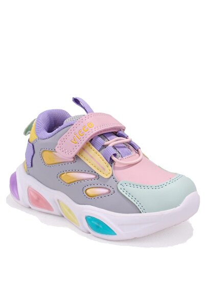 Vicco Αθλητικά παπούτσια Lamb 346P25K227 Silver Orthopedic Daily για κορίτσια