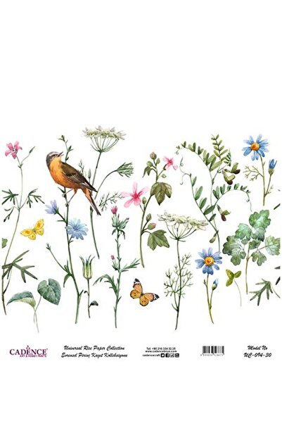 Cadence Universal Rice Decoupage Paper - Uc-094