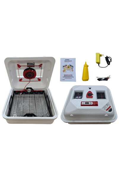 elefant Incubator electric pentru ouă E4, 54 ouă de găină, 156 ouă de prepeliță