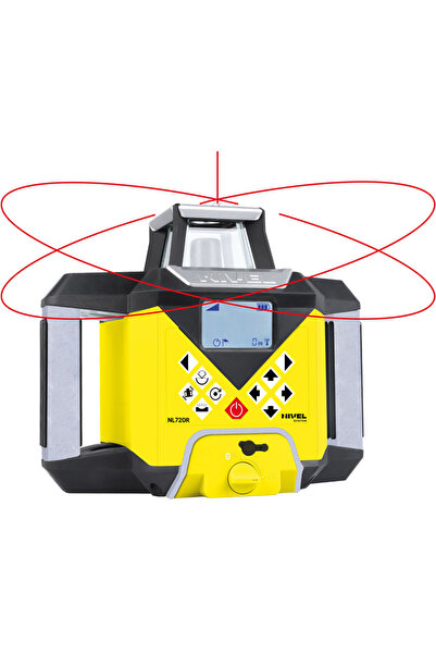 Nivel System Nivela laser rotativa cu fascicul rosu NL720R Digital cu afisare...