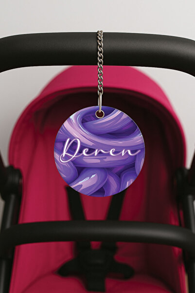 Cekuonline زخرفة مطبوعة من البليكسي للتعليق على عربة الأطفال - 10×10 سم موديل 18