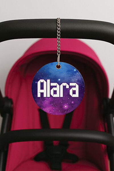 Cekuonline زخرفة مطبوعة على شكل حزام من البليكسي لعربة الأطفال - 10x10 سم تصميم-30