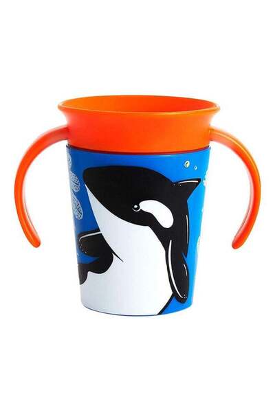 Munchkin Miracle 360 Wildlove Trainer Cup 6 Oz/177 Ml Orca