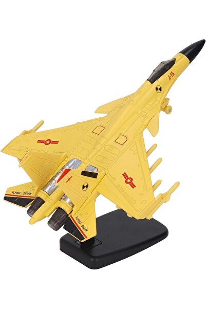 REZZOSS نموذج طائرة مقاتلة، نموذج طائرة عسكرية معدنية، نموذج طائرة مقاتلة مع صوت وضوء،