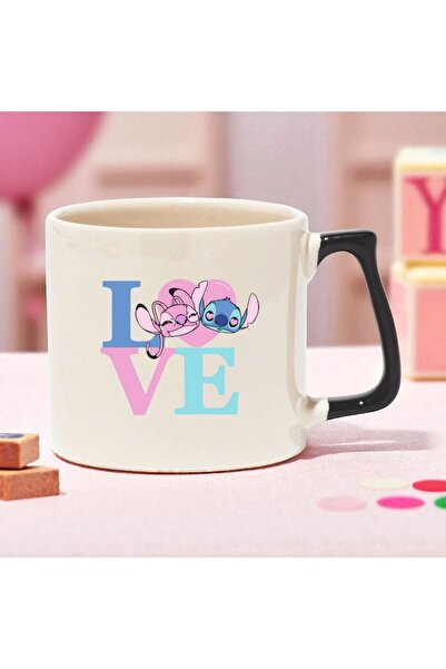 Görkem bebe ayakkabı ve tekstil Stich Cute Character Printed Mug