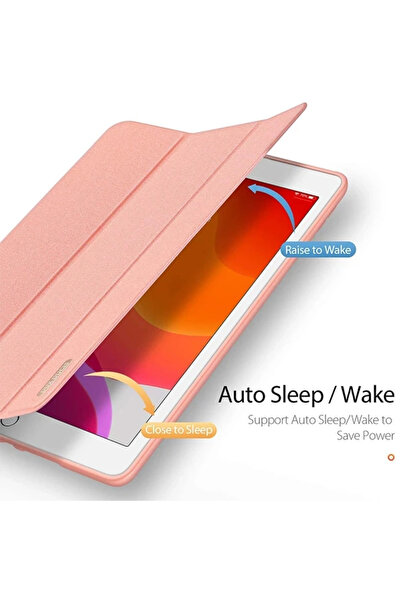 Butik Dux Ducis iPad 7-8-9 10.2 (201920202021) Kılıf Kalem Yerli Soft Tpu Mıknatıslı Domo Kılıf-(5775)
