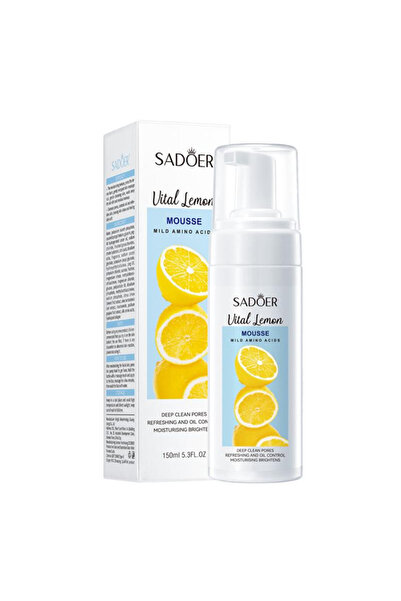 SADOER Lemon Facial Cleansing Foam with Amino Acids 150 ml