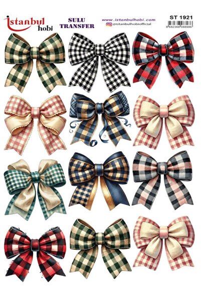 İstanbul Hobi ورق نقل مائي 25×35 سم ST-1921