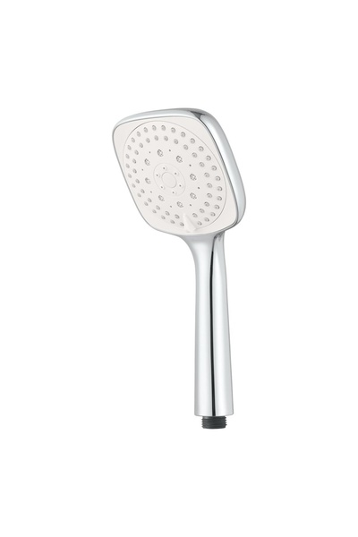 ACE رأس دش GoodHome Teesta البلاستيكي بثلاثة أنماط رش (110 × 56 مم)