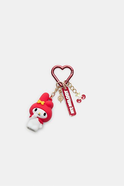 Stradivarius My Melody Hello Kitty charm key ring