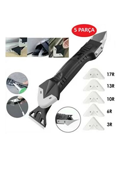 improfix 5'i 1 Arada Fayans Derz Dolgu Kazıyıcı Sıyırıcı Silikon Sökücü Ve Uygulayıcı Aparatı