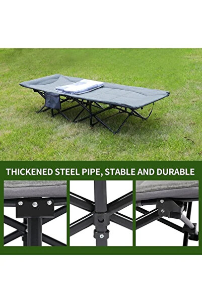 Generic 190x71x36cm Foldable Sofa and Bed with Iron Base and High Quality Oxford Cloth