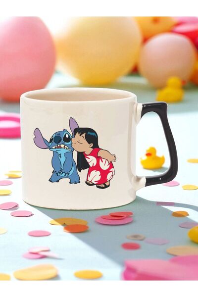 Görkem bebe ayakkabı ve tekstil Stich Cute Character Printed Mug