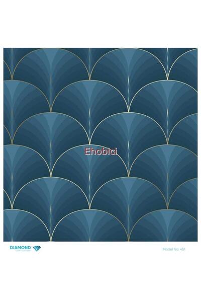 ehobici ورق ديكور نحاسي ماسي - 451 - 30x30