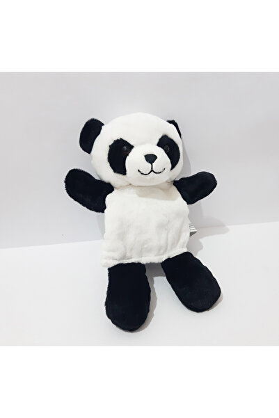 renkli çiçekler 30cm Plush Toy Panda Cute Rag Puppet Panda Gift for Kids