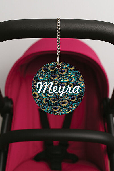 Cekuonline زخرفة مطبوعة من البليكسي جلاس لعربة الأطفال - 10×10 سم تصميم 42