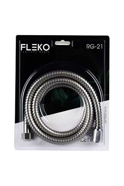 FLEKO Furtun de dus flexibil din otel inoxidabil, Lungime 150cm RG-21-A