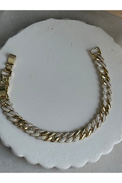 MOD10 Purple Line Design Xuping 14k S Model Gold Bileklik