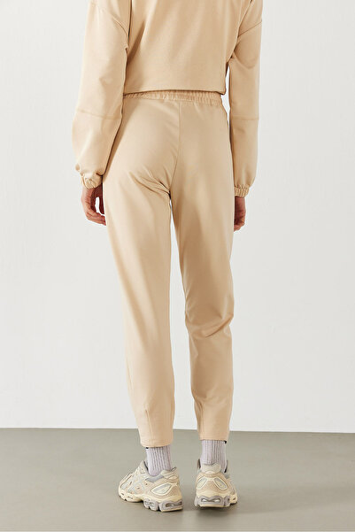 VENA Norah Relaxed Fit Sweatpants-Stone