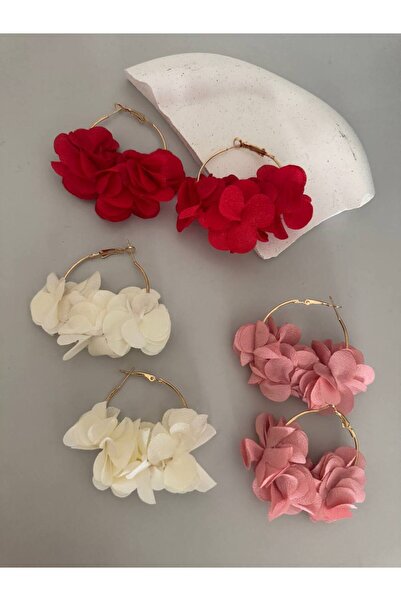 Luxiva bijuteri kümaş küpe