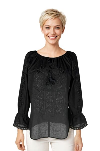 rody's forever Women's blouse RFN 2 black, size 3XL