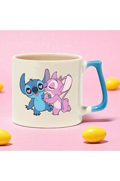 Görkem bebe ayakkabı ve tekstil Stich Cute Character Printed Mug