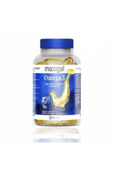 Alfa Maxigal Omega 3 200 Kapsül