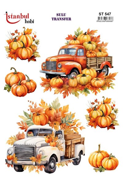 İstanbul Hobi ورق نقل مائي 25×35 سم ST-547