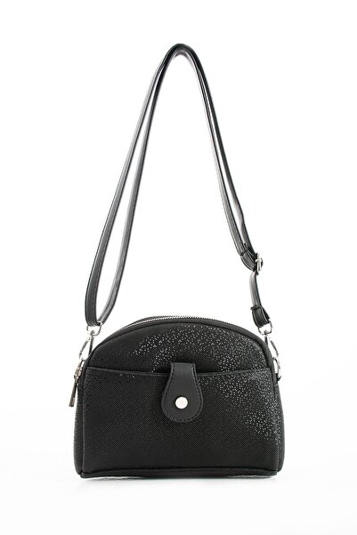 CCWAY AYAKKABI حقيبة كتف نسائية ذات 3 أقسام مناسبة للاستخدام المتقاطع باللون ...