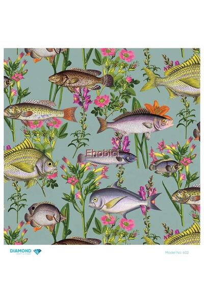 ehobici ورق ديكور نحاسي ماسي - 602 - 30x30