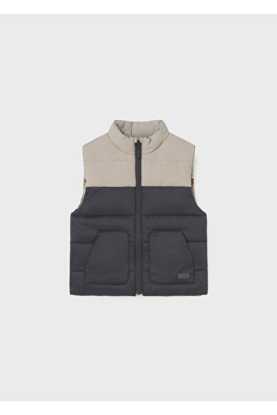 MAYORAL Double-Sided Inflatable Vest for Ages 1-4 - Gray