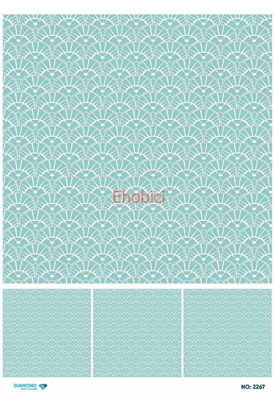 ehobici ورق ديكور نحاسي ماسي - 2267