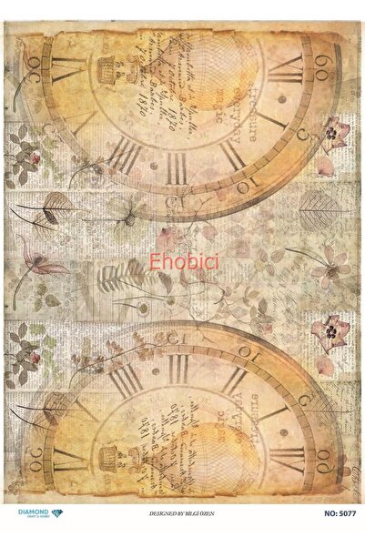 ehobici ورق ديكور نحاسي ماسي - 5077